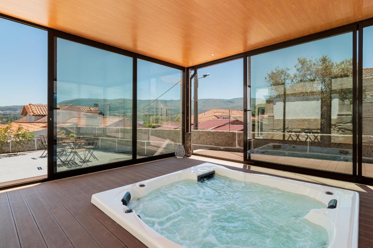 Casa De Lagarinhos Jacuzzi Spa Jogos Gym - Serra Da Estrela - Seia - Gouveia โกเวยา ภายนอก รูปภาพ